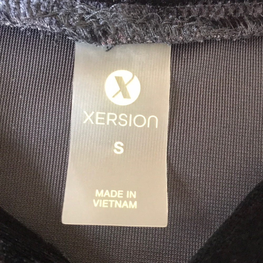 Xersion Velour Velvet‎ Long Sleeve Athletic Style Pullover Sweatshirt Top - Picture 5 of 8